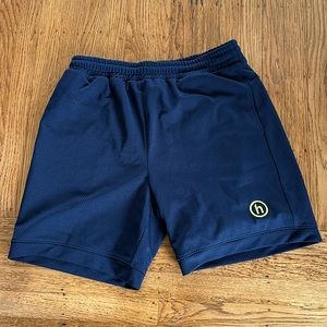 Hidden NY - Mesh Basketball Short Embroidered - Navy - Size Medium
